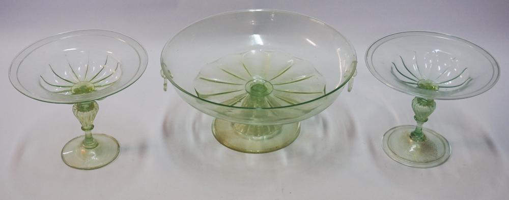 Vintage Murano Blown Art Glass Table Garniture (1 of 3)