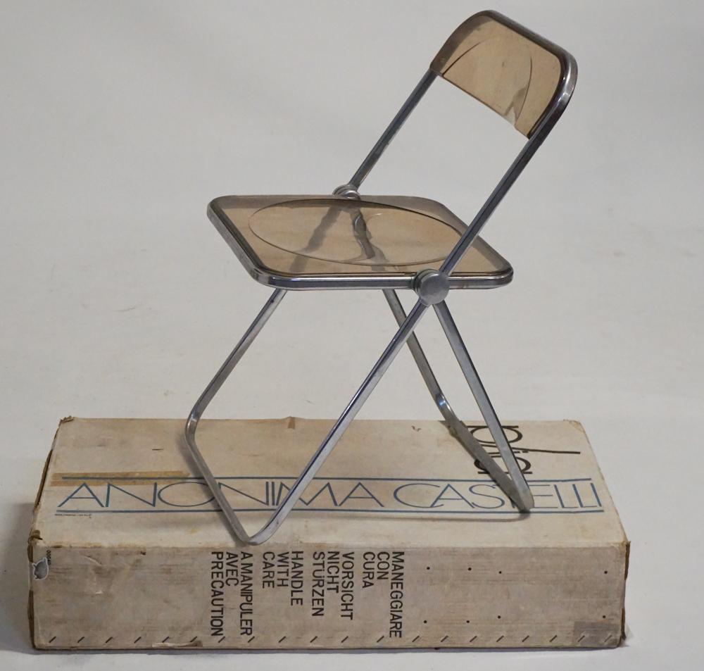 Rare Boxed Original Set Chairs by Castelli (1 of 6)