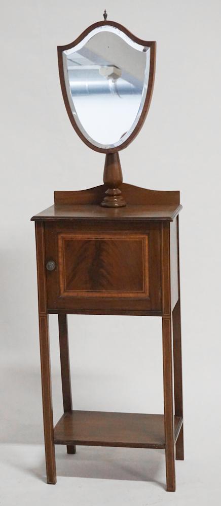 Edwardian Inlaid Mahogany Dressing Stand (1 of 2)