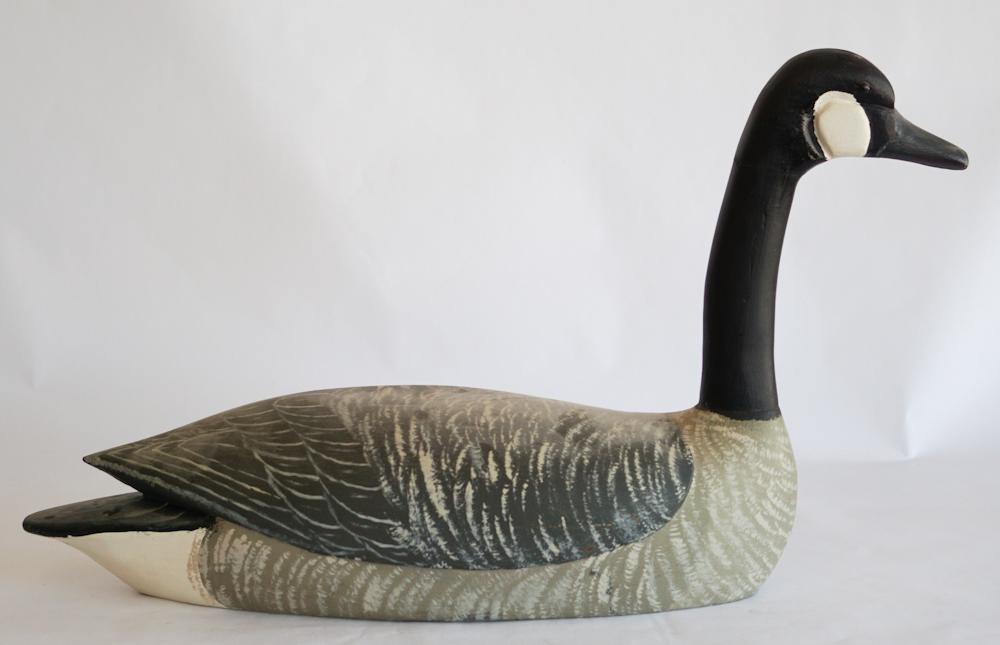 Vintage Canada Goose Carved & Painted Decoy (1 of 3)