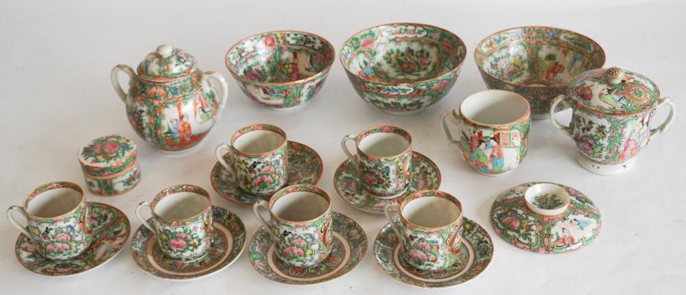 Antique Chinese Export Rose Medallion Porcelain (1 of 4)