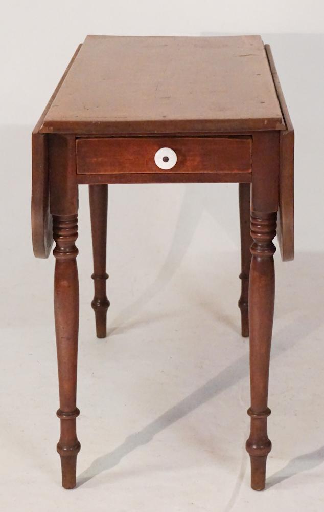 American Country Federal Walnut Pembroke Table (1 of 2)