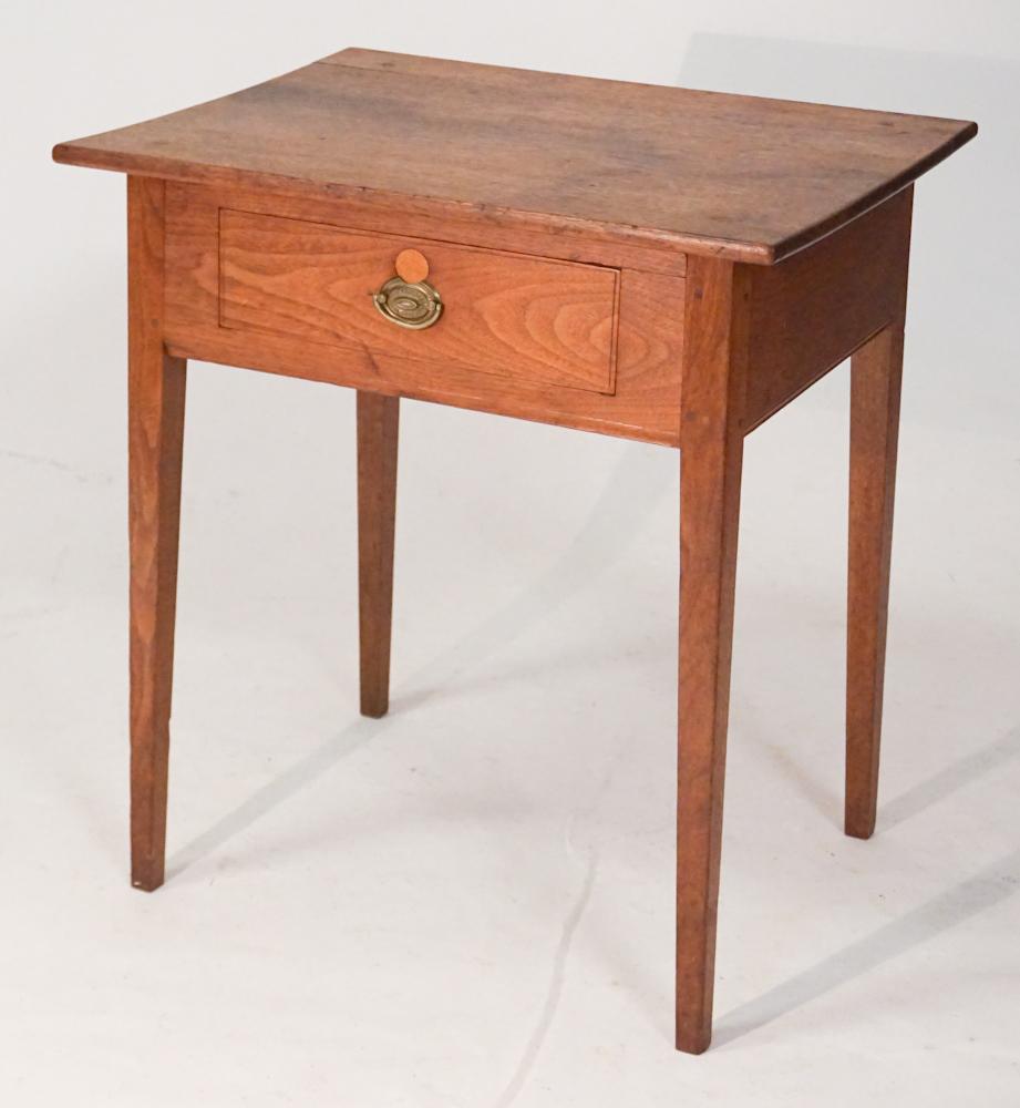 American Federal Walnut One Drawer Work Table (1 of 2)