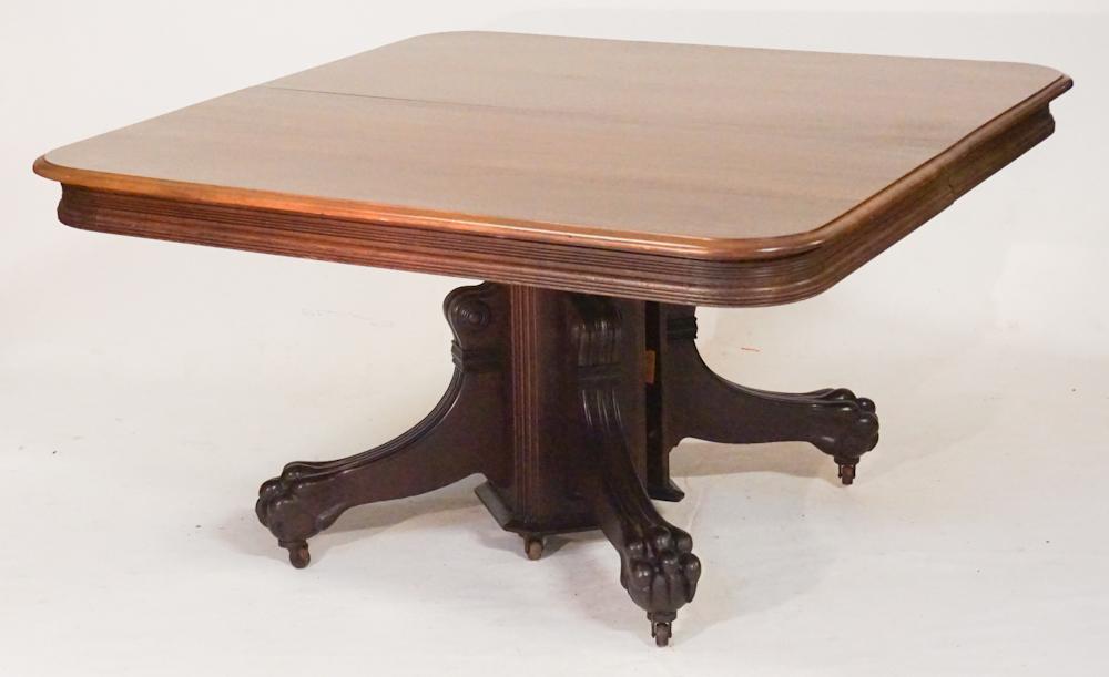 American Modern Gothic Mahogany Breakfast Table (1 of 4)