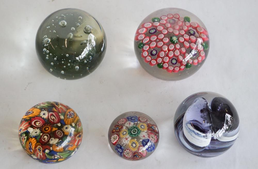Antique & Vintage Blown Glass Paperweights (1 of 1)