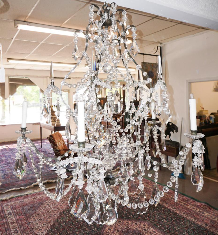 Very Fine Custom Chandelier by Dennis and Leen (1 of 2)