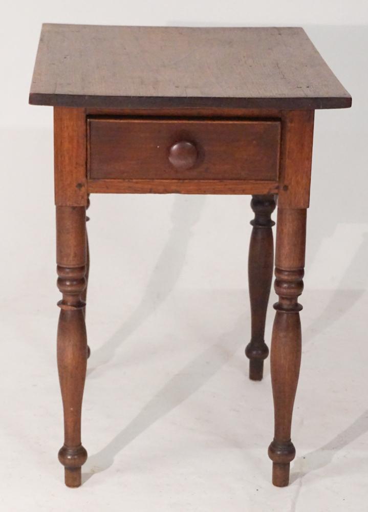 Southern Federal Black Walnut One Drawer Table (1 of 2)