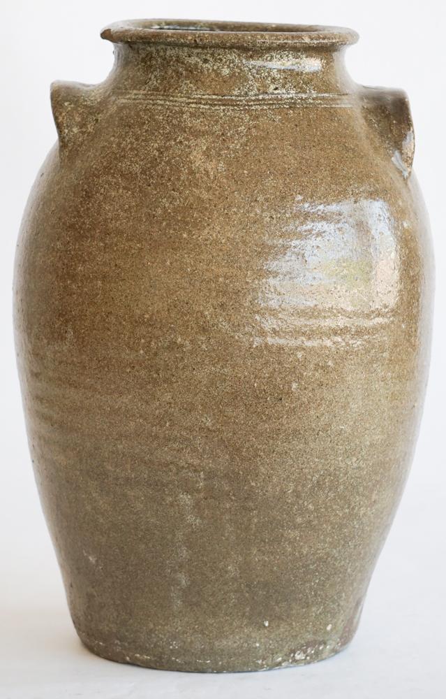 Southern Stoneware Signed Storage Jar (1 of 4)