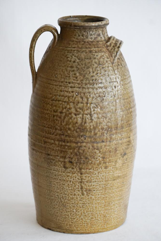Antique Southern Stoneware Churn or Storage Jar (1 of 4)
