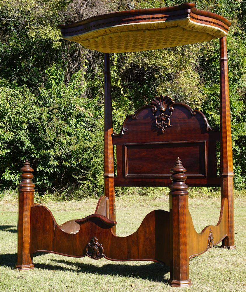 Louisiana Rosewood Plantation Bed by Mallard (1 of 9)