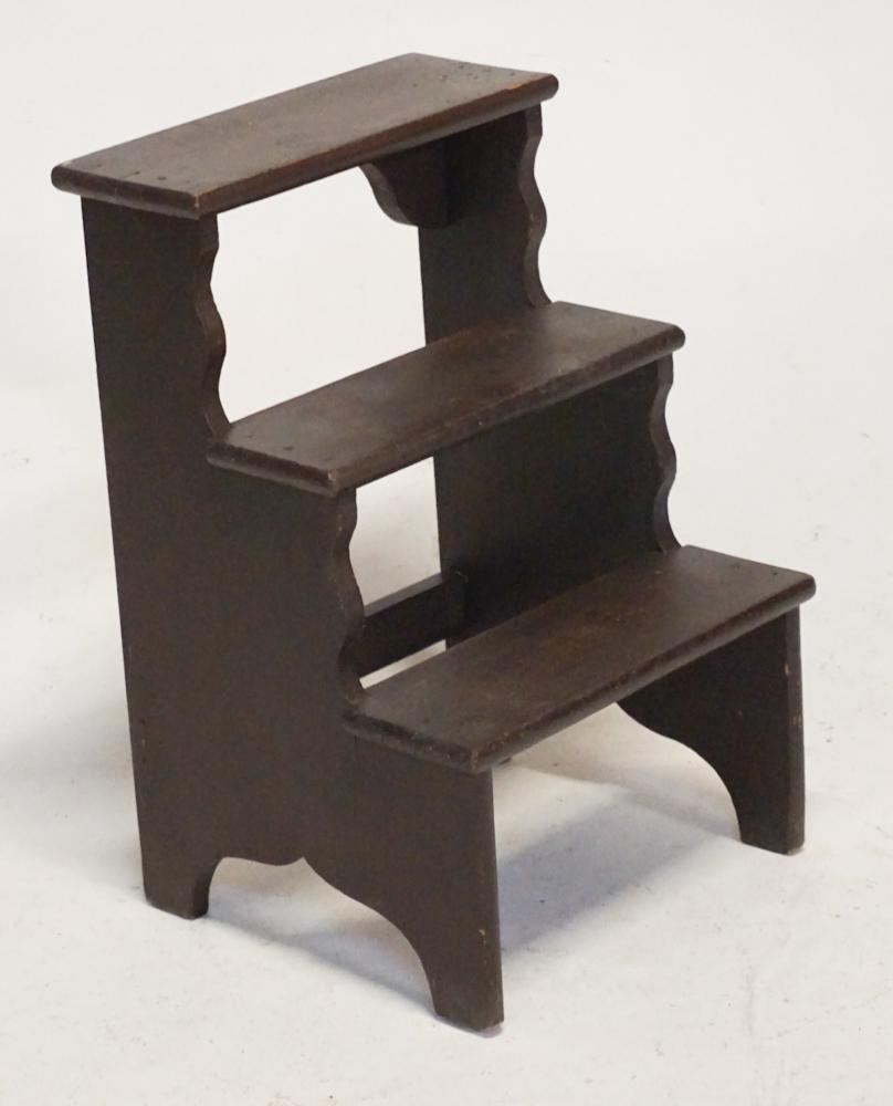 Antique Backcountry Handmade Pine Bed Steps (1 of 1)