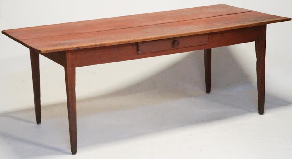 Southern Walnut &Yellow Pine Federal Harvest Table (1 of 6)
