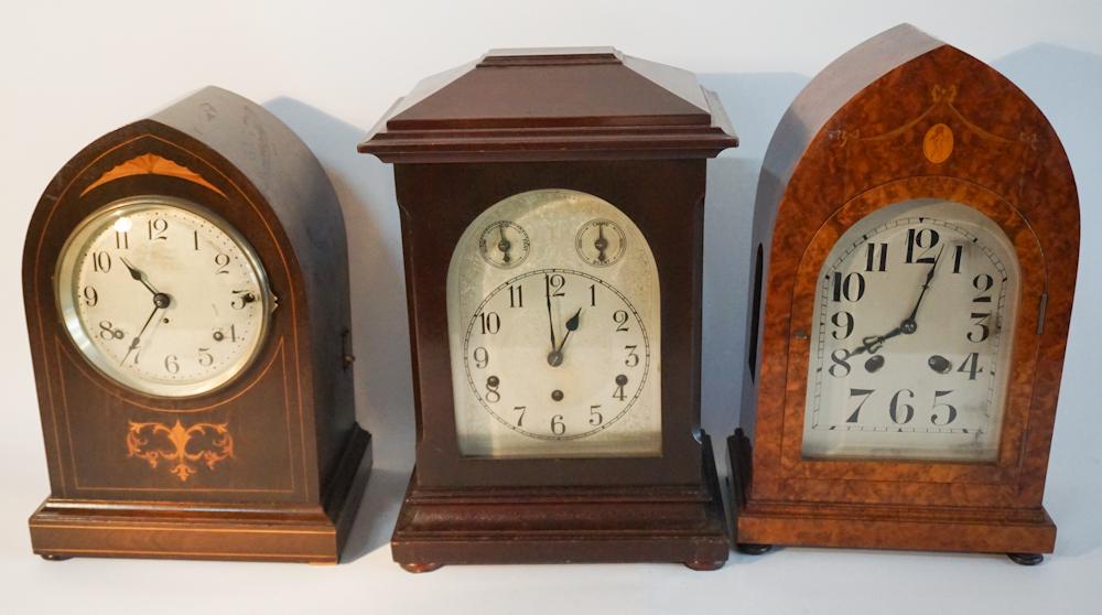 Three Antique Mantle Clocks (1 of 5)