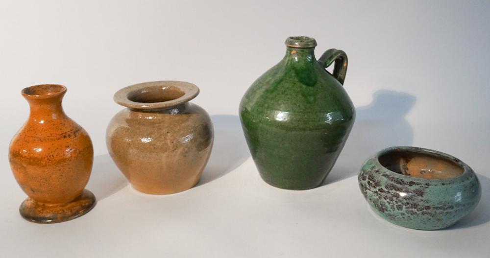 Collection Antique & Vintage NC Pottery Vessels (1 of 3)