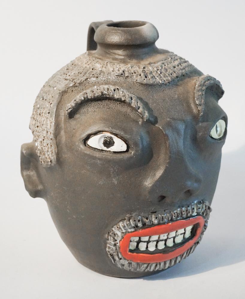 Southern Stoneware Face Jug by Marvin Bailey (1 of 4)