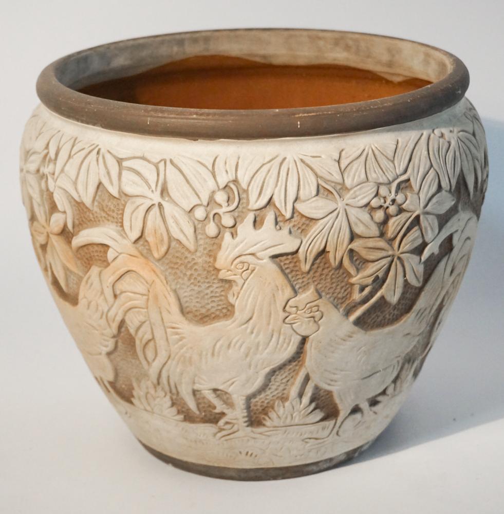 Weller Burt Wood Arts & Crafts Period Pottery Jar (1 of 1)