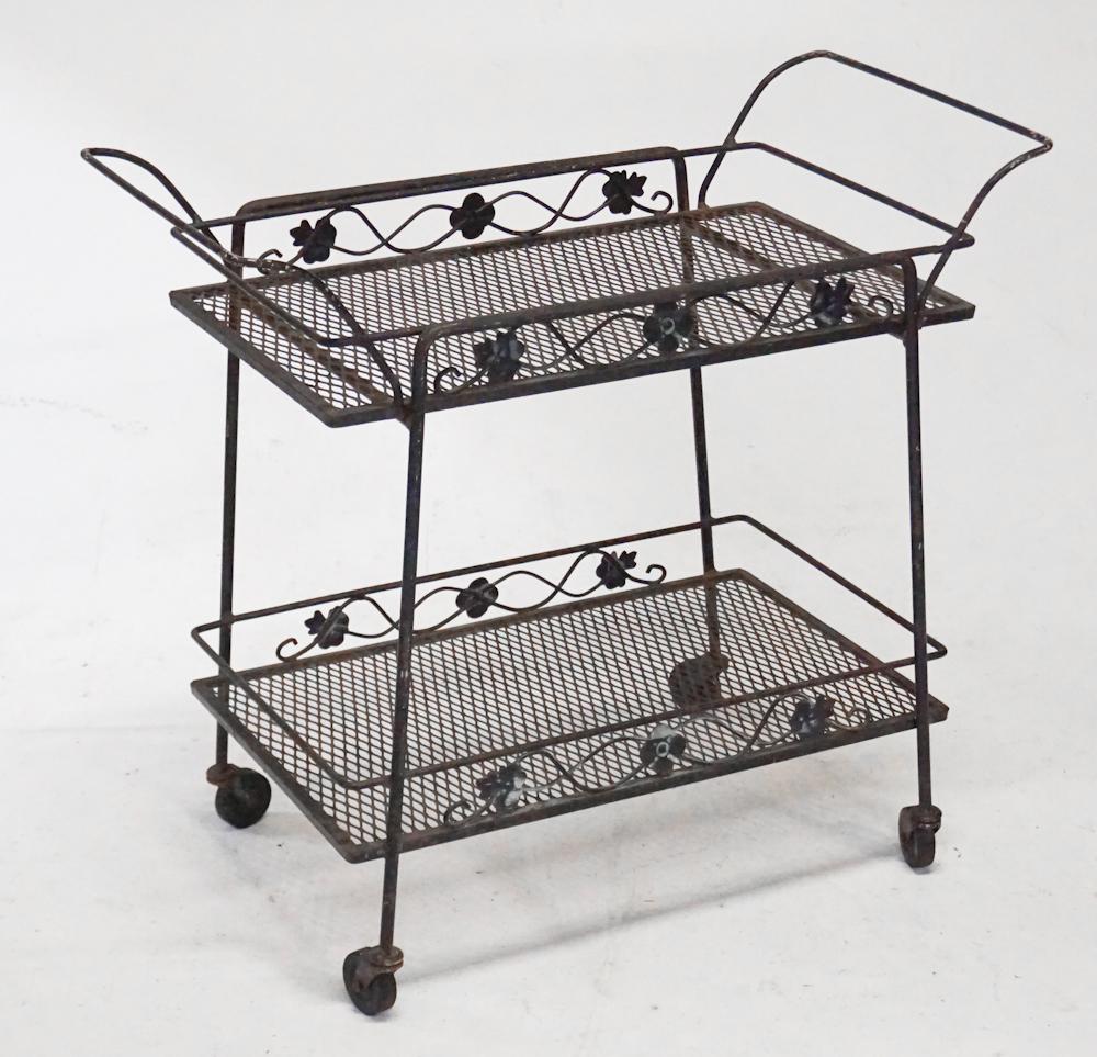 Fine Deco Metal Tea Trolley by Salterini (1 of 4)