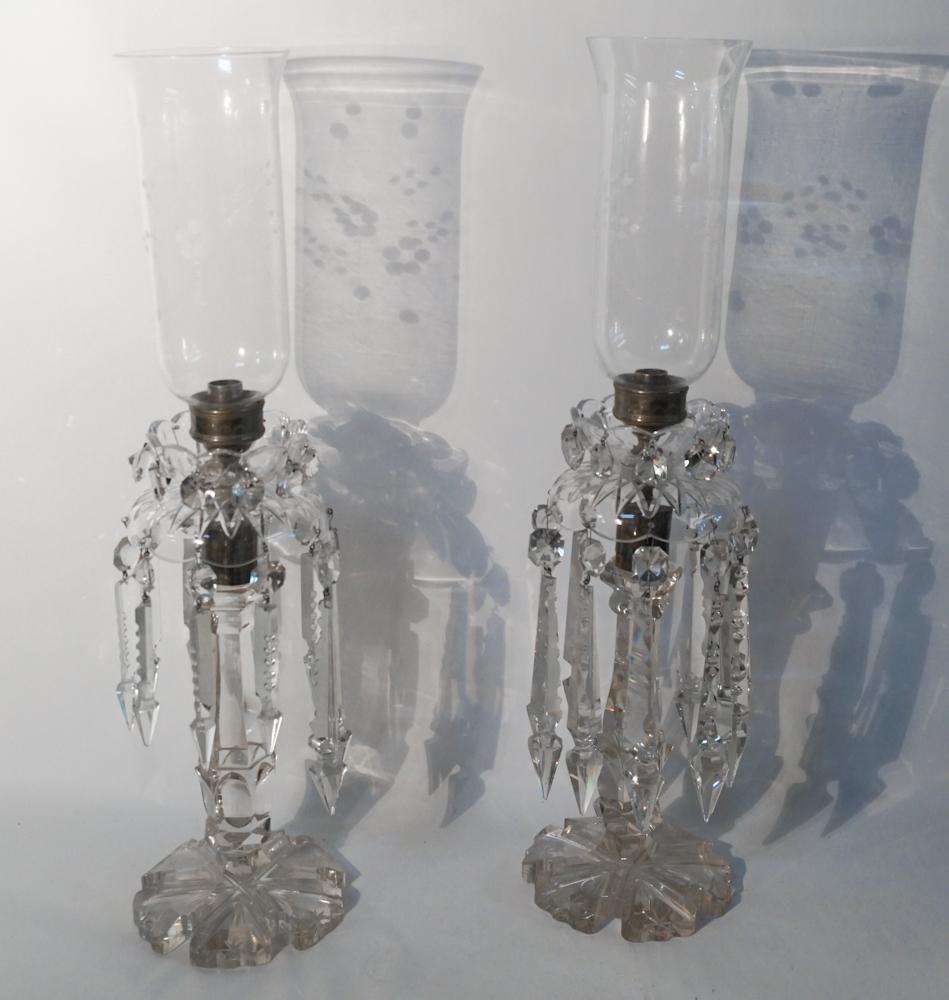 Pair Antique Neoclassical Candle Stands (1 of 1)