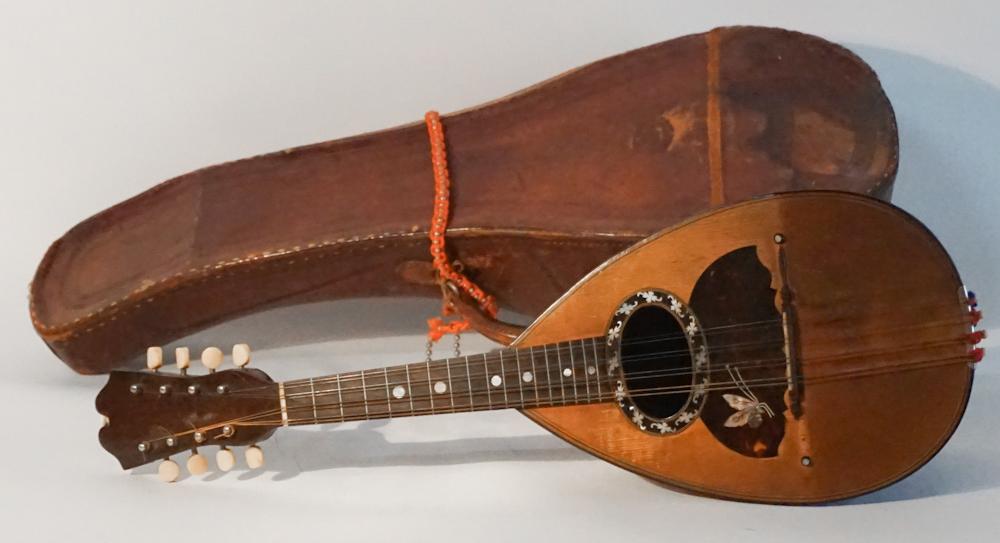 Antique Italian Cased Mandolin (1 of 3)
