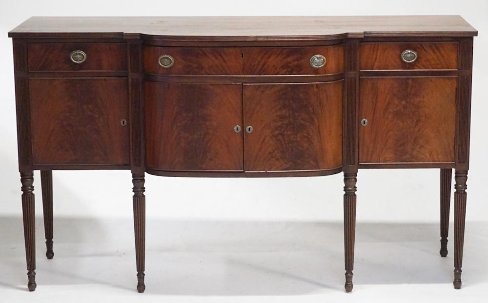 Federal Figured Mahogany Sideboard (1 of 6)