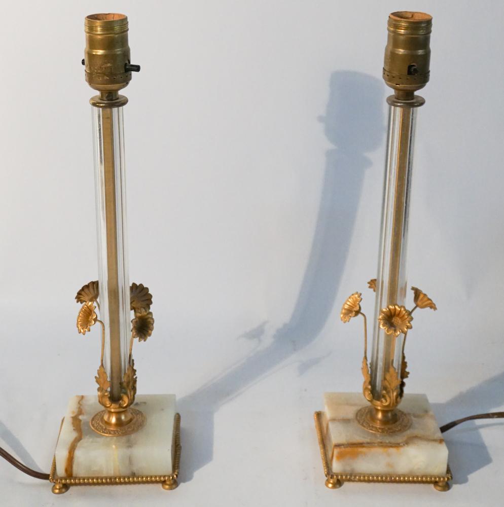 Pair Handsome French Deco Table Lamps (1 of 3)