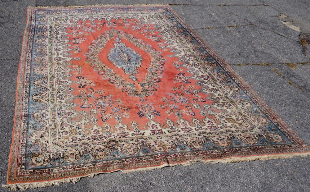 Vintage Persian Kerman Carpet (1 of 4)