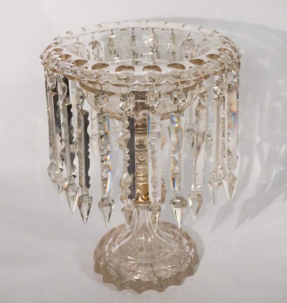 Fine Antique Classical Cut Crystal Centerpiece (1 of 2)