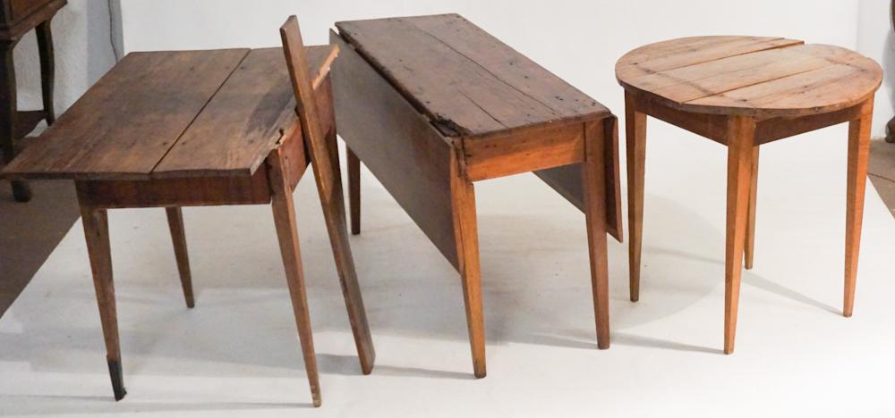 Three Antique Southern Backcountry Tables (1 of 5)