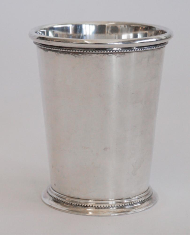 Heavy Tiffany & Co Sterling Silver Mint Julep Cup (1 of 2)