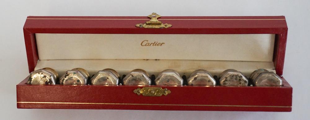 Cartier Sterling Silver Cased Casters (1 of 3)