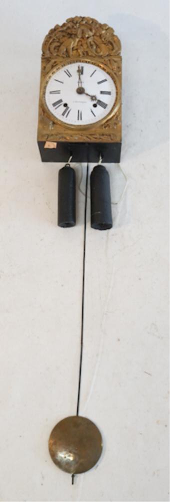 Antique French Provincial Sporting Wall Clock (1 of 3)