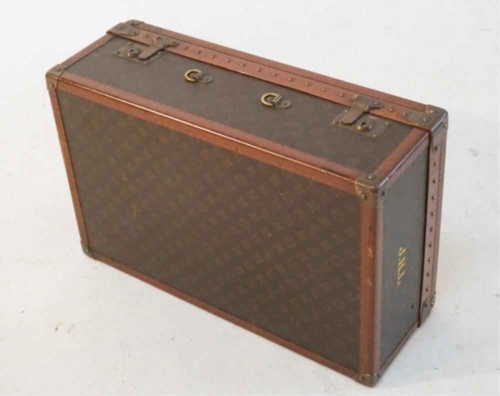 Handsome Vintage Louis Vuitton Hard Box Suitcase (1 of 9)