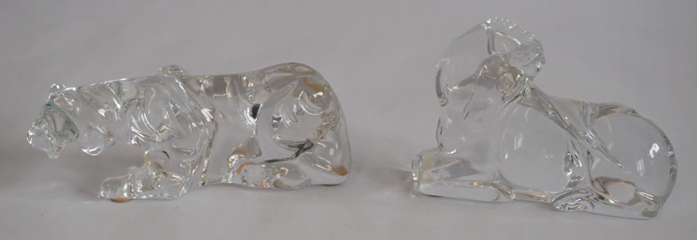 Baccarat Figural Crystal Animals (1 of 2)