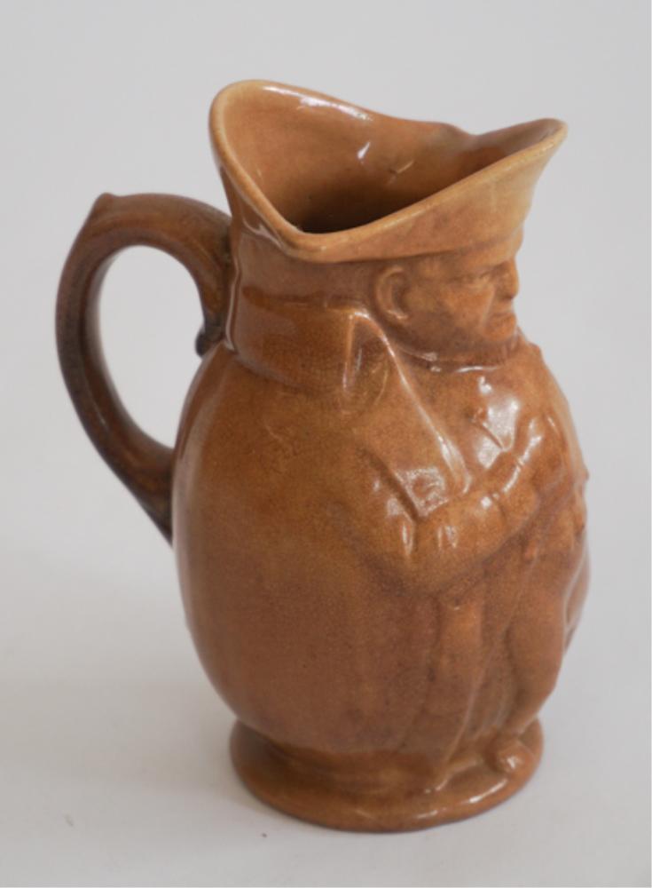 Rare American Stoneware or Earthenware Pitcher (1 of 3)