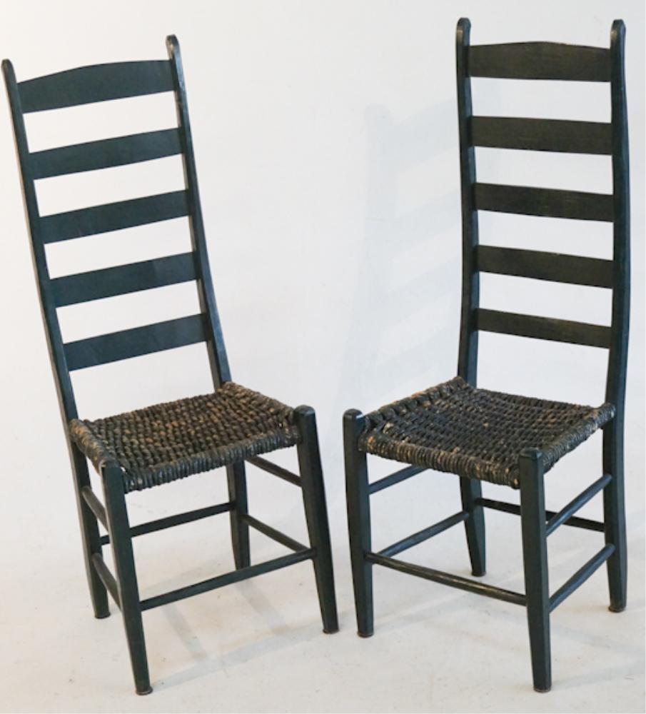 Pair South Carolina Backcountry Hand Craft Chairs (1 of 3)