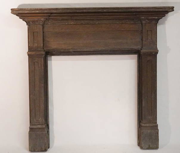 Fine Southern Federal Yellow Pine Mantelpiece Jun 04, 2022 Wooten