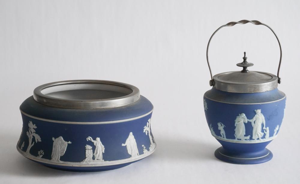 Two Antique Wedgwood Jasperware Vessels (1 of 4)