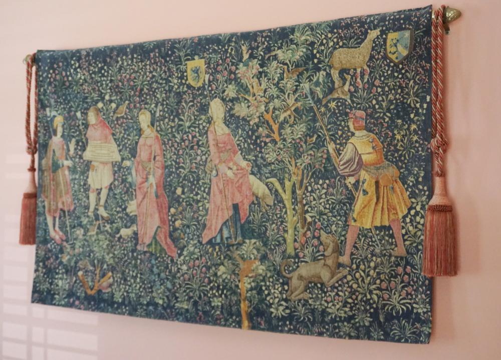 Flemish Style Pictorial Wall Hanging Tapestry (1 of 5)