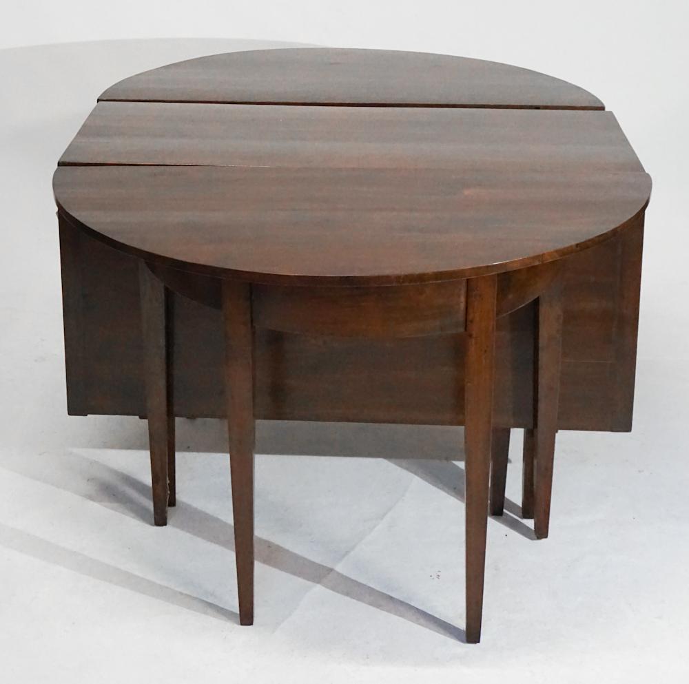 Federal Black Walnut Banquet Table or Dining Table (1 of 3)