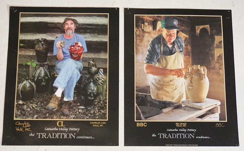 Two Southern Stoneware Signed Exhibition Posters (1 of 1)