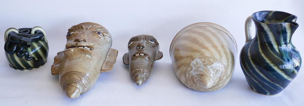 Collection Southern Stoneware Vessels by A V Smith (1 of 3)