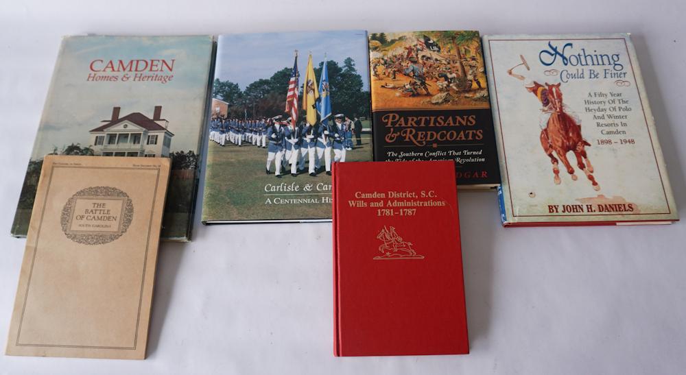Collection Vintage Volumes Relating To Camden, SC (1 of 1)