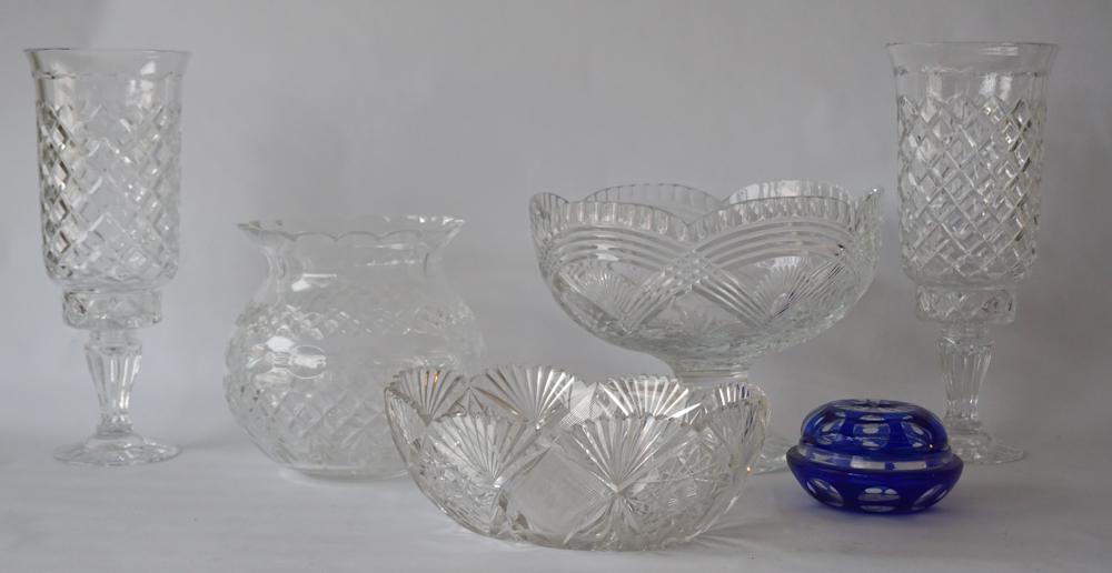 Collection Antique & Vintage Crystal Table Wares (1 of 2)