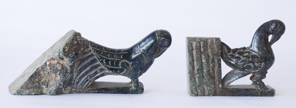 Two Grand Tour Era Egyptian Soapstone Figures (1 of 5)