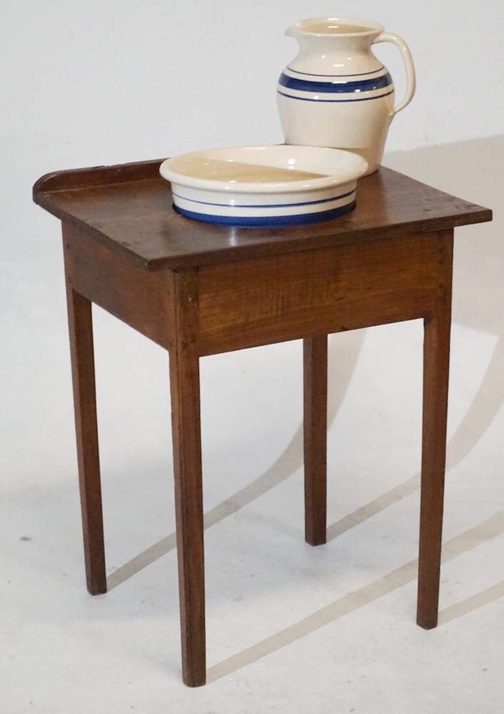 American Federal Tiger Birch Washstand (1 of 3)