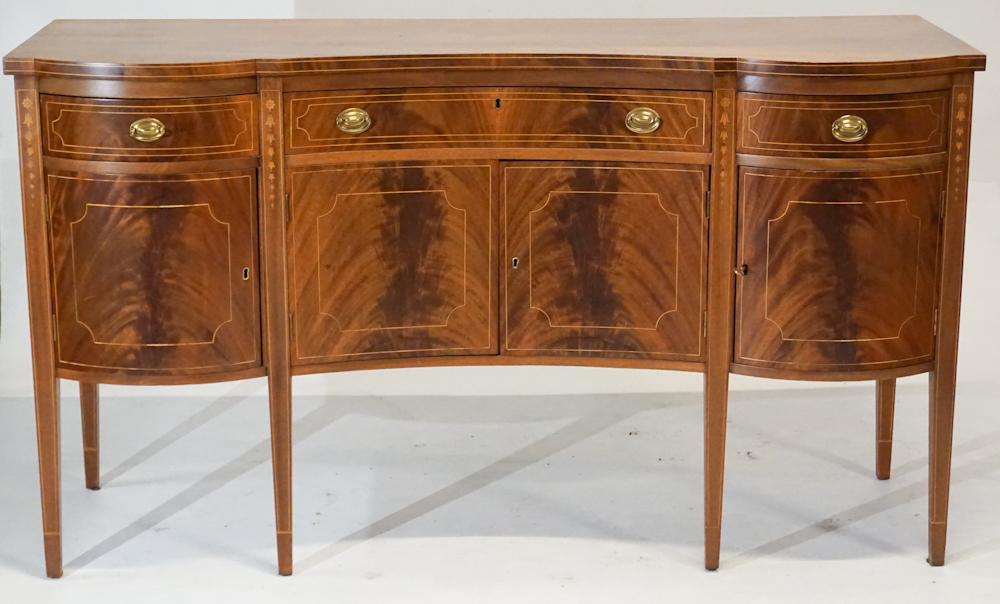 Very Fine Federal Inlaid Mahogany Sideboard (1 of 9)