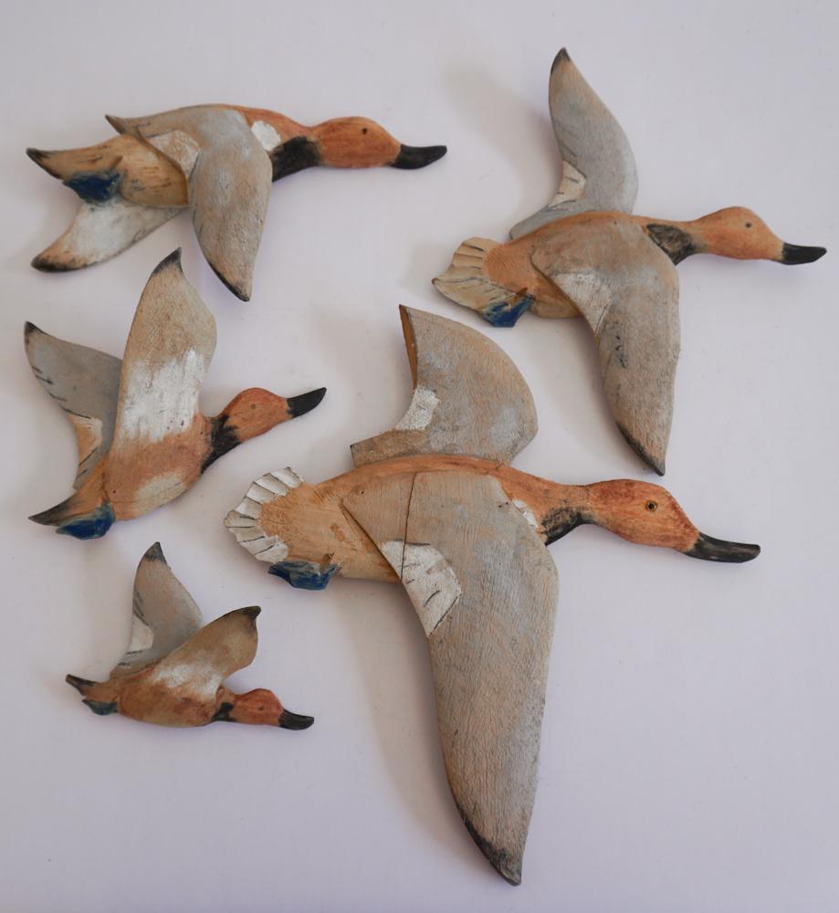 Hardy Davidson Canvasback Decoy Wall Hangers (1 of 2)