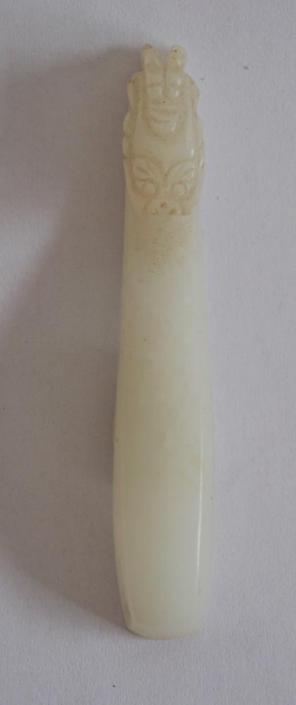 Fine Antique Chinese Qing Jade Belt Hook (1 of 19)