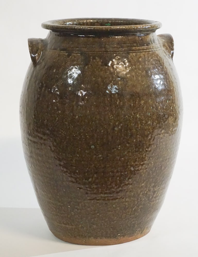 Antique Southern Stoneware Storage Jar (1 of 4)