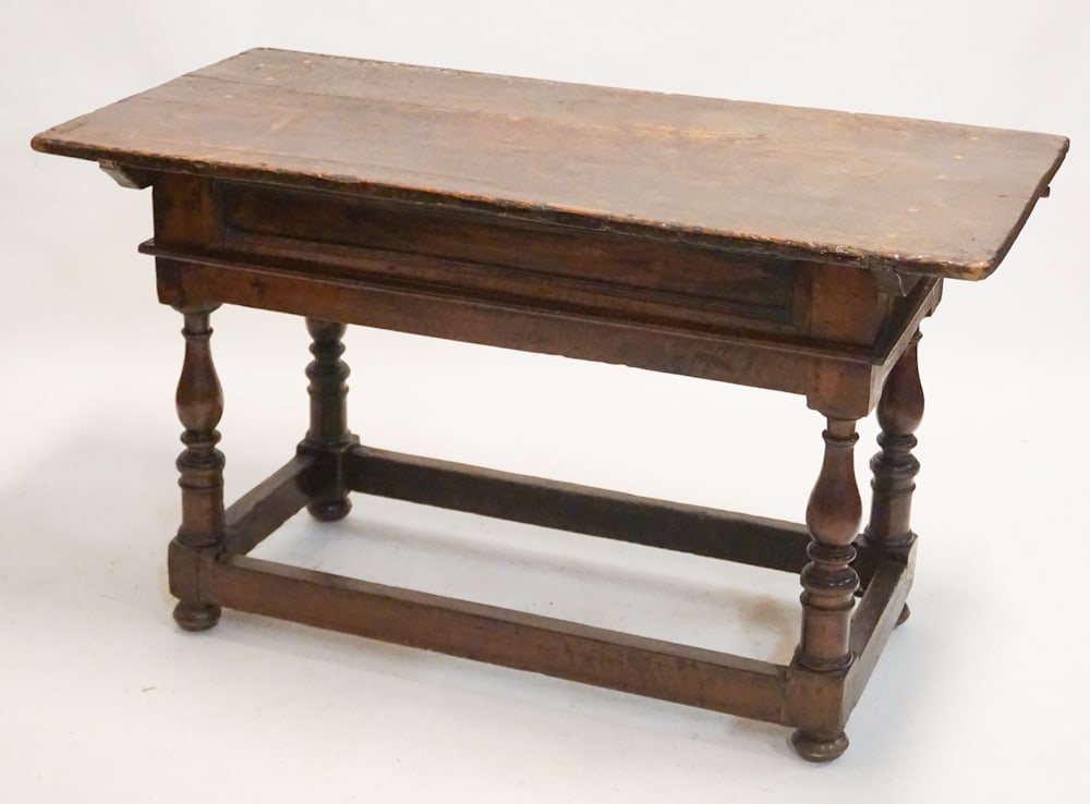 English Jacobean Walnut Tavern Table (1 of 5)
